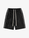 Suede Athletic Shorts