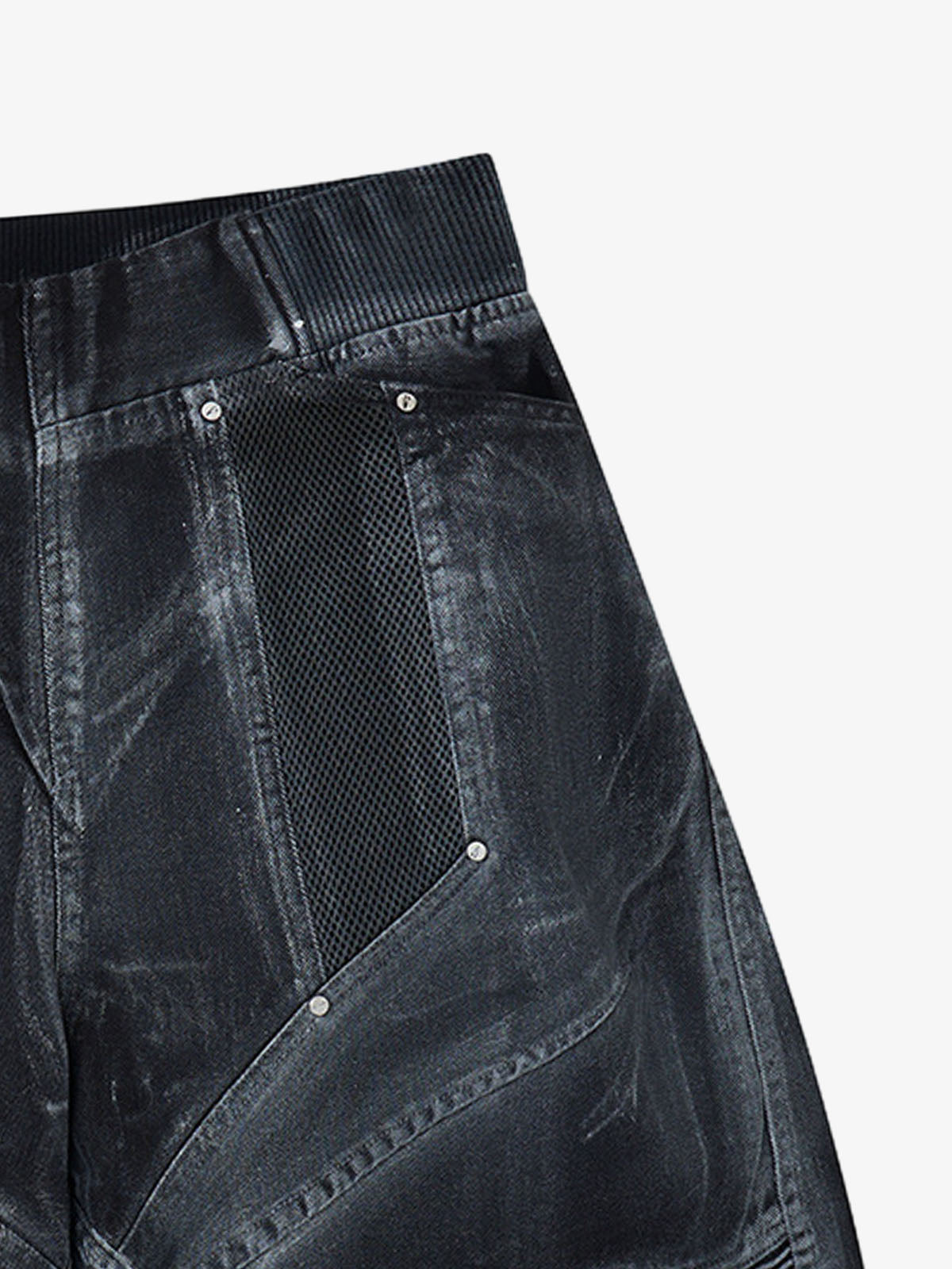 Double Waist Faux Layer Shorts