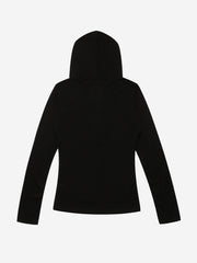 Star Graphic Hooded Long Sleeve Tee