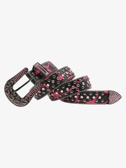 Croc Crystal Skull Belt