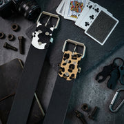 Punk Animal Print Studded Belt
