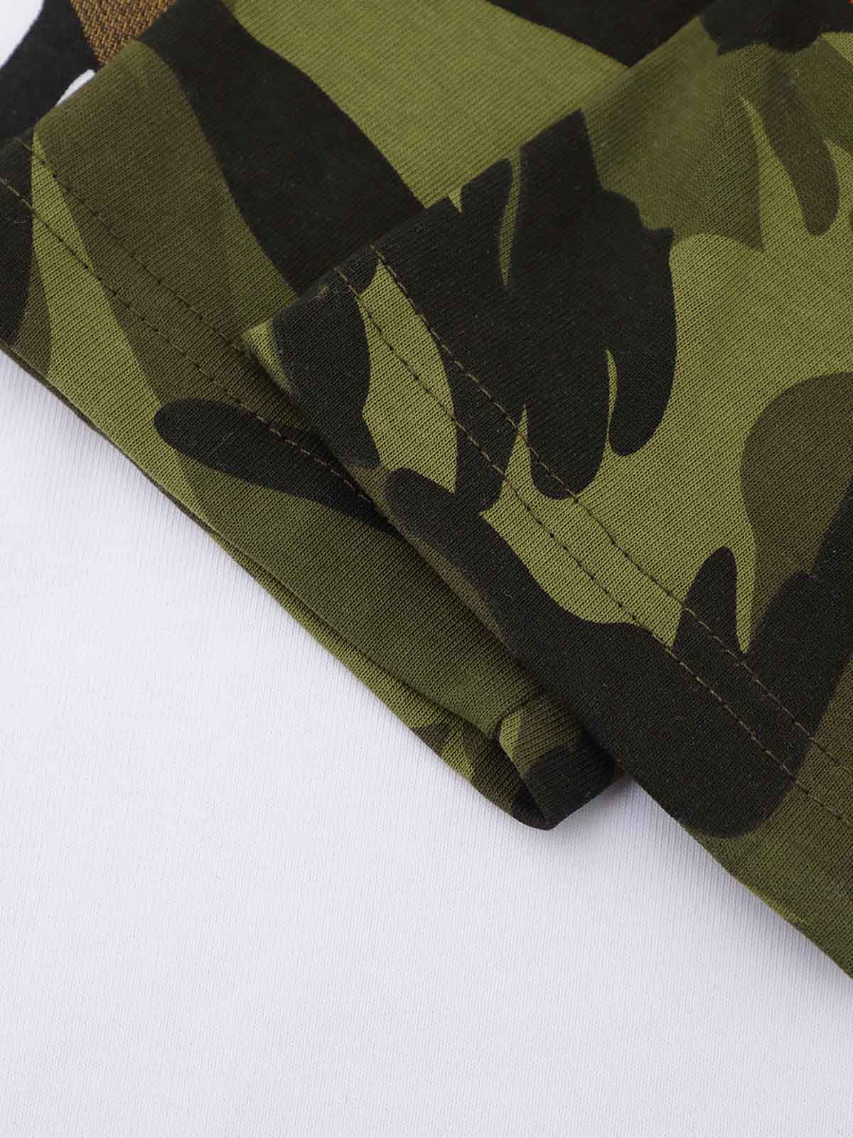Langarmshirt mit Camouflage-Motiv