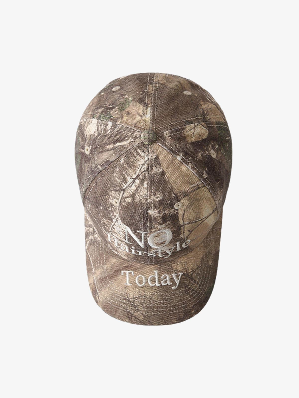 No Hairstyle Today Embroidered Hat