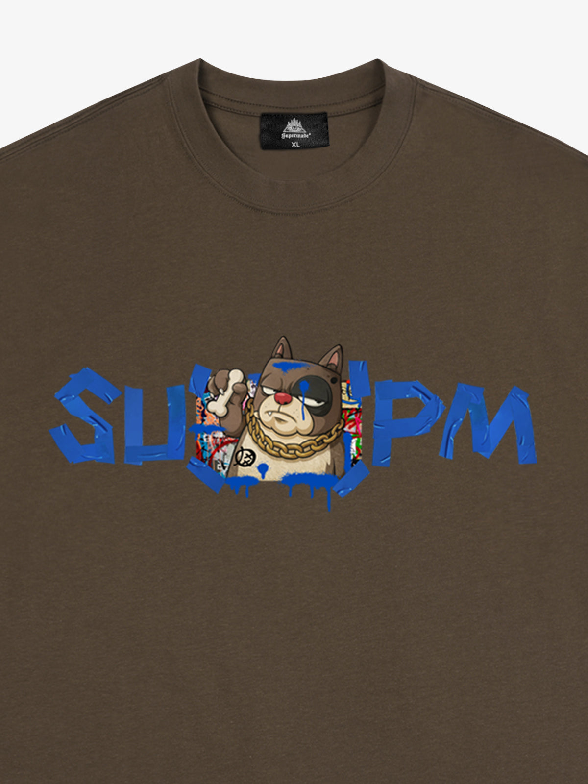 SUPM Graffiti Tape Graphic T-shirt 