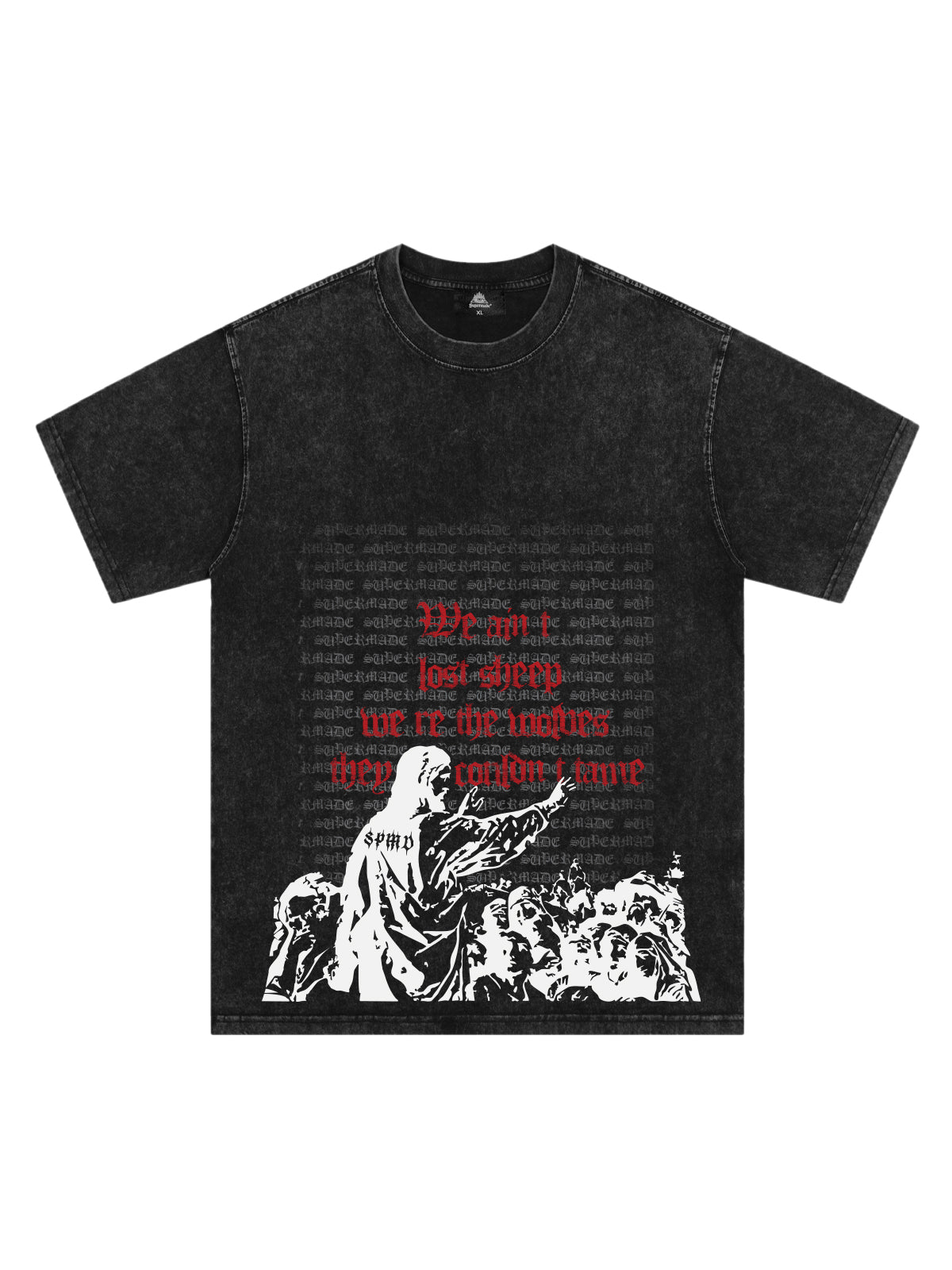 Bold Graphic Slogan T-Shirt 