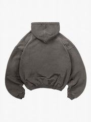 Washed Basic Boxy Fit Hoodie
