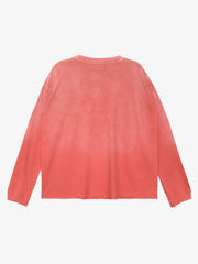 Salt Bones Graphic Distressed Long Sleeve Tee