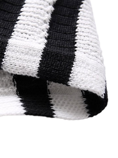 Cleanfit Striped Knit Cardigan Shirt 