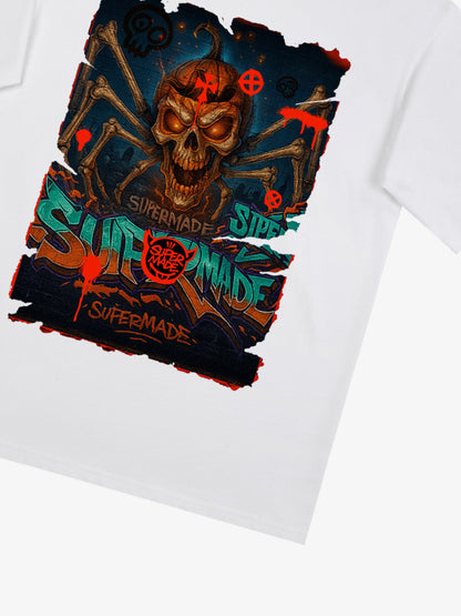 Bloody Dark Skull Spider T-shirt 