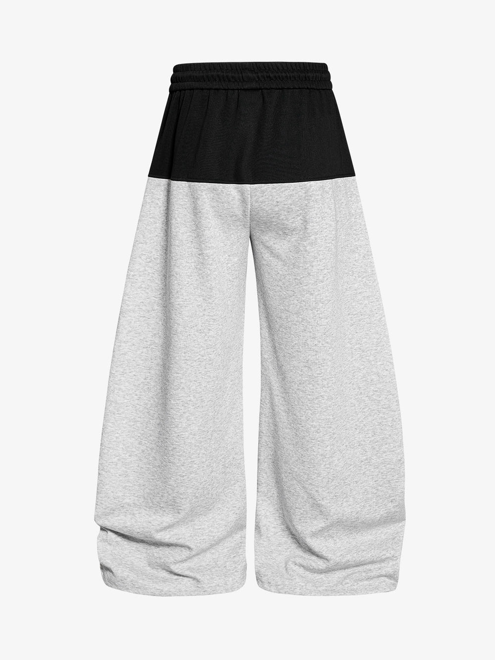 Pantaloni con coulisse a blocchi di colore