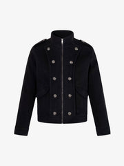 Structural Metal Buckle Jacket