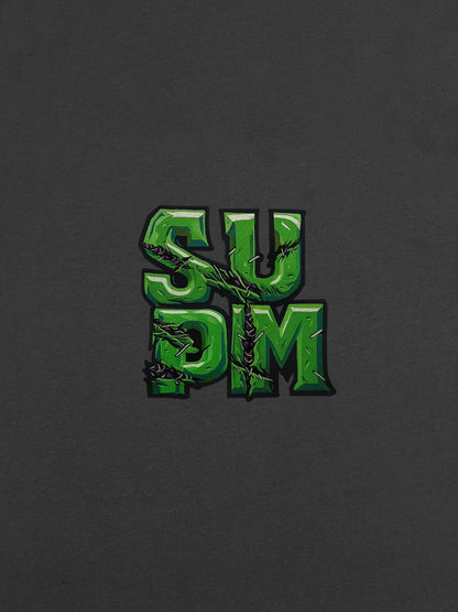 Supermade Street Green Thorn Font T-Shirt 