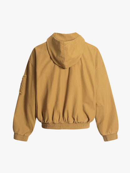 Hooded Workwear Multi Pocket Zip Jacket