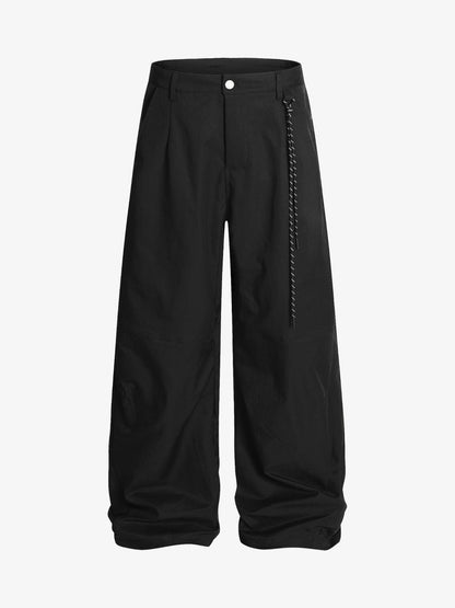 Belted Houndstooth Blazer Pants 