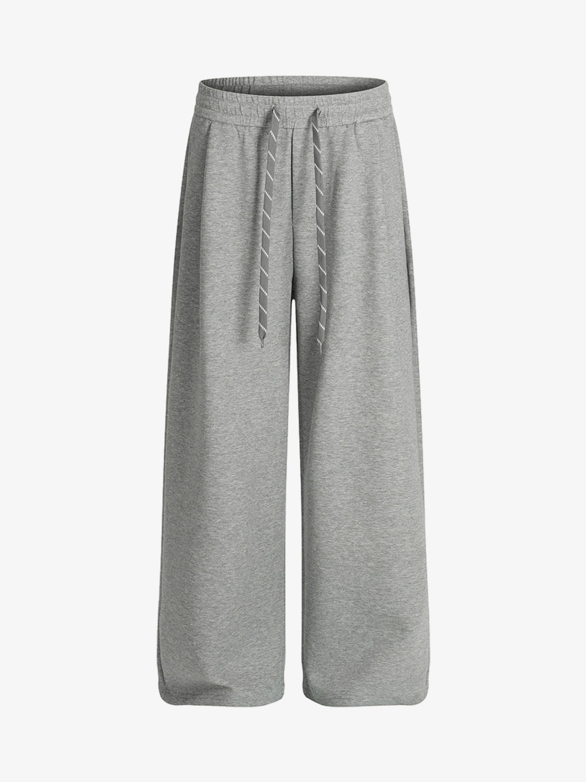 Drawstring Wide Leg Relaxed Sweatpants 