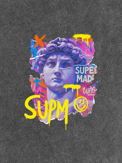 Vibrant Graffiti Art T-Shirt for Urban Fashion Lovers 