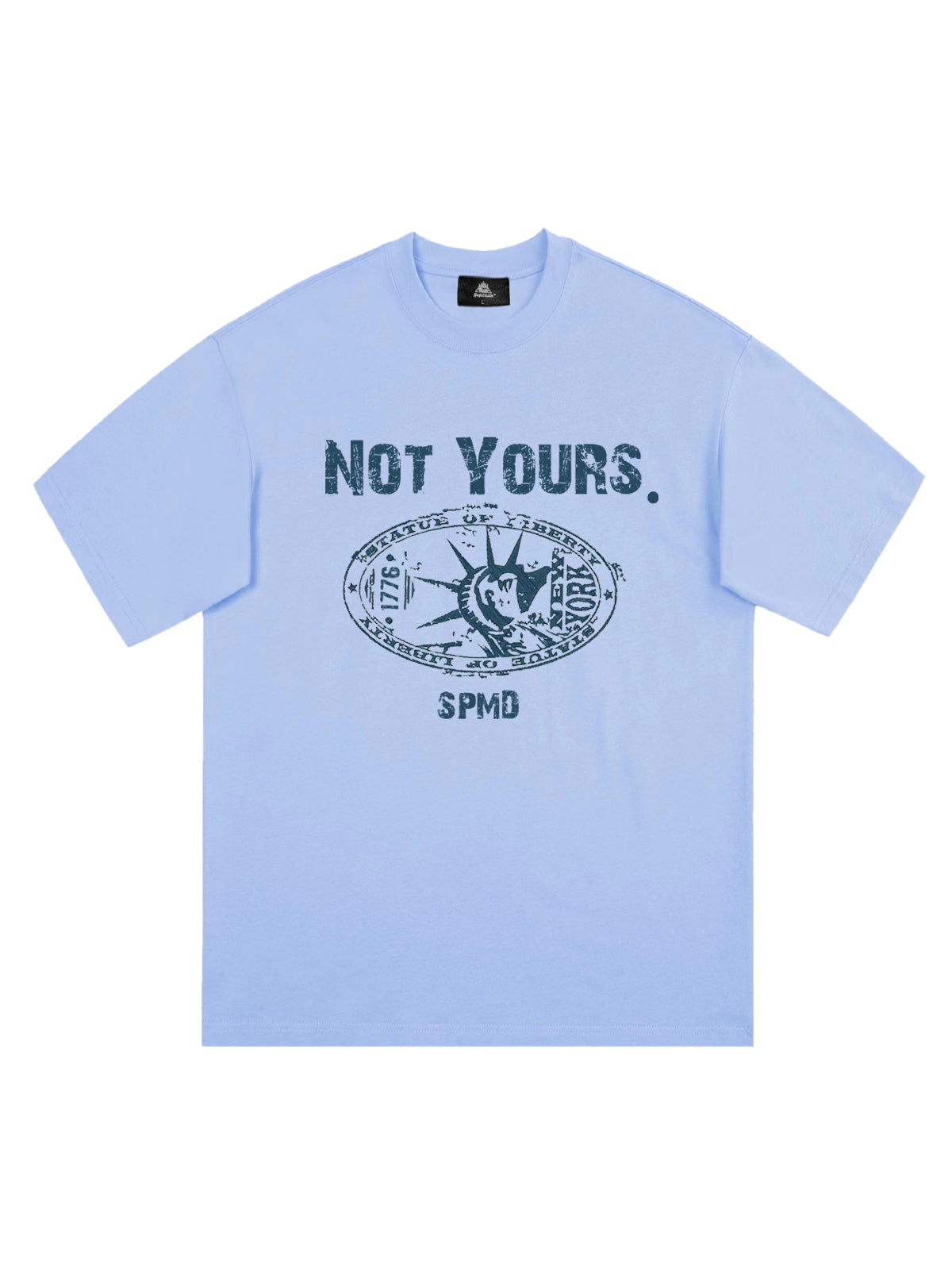 Original Statue Of Liberty Stamp Print T-shirt 