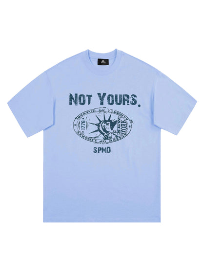 Original Statue Of Liberty Stamp Print T-shirt 