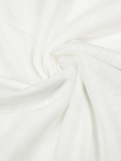 Abstract Leopard Tail Graphic Long Sleeve T-Shirt