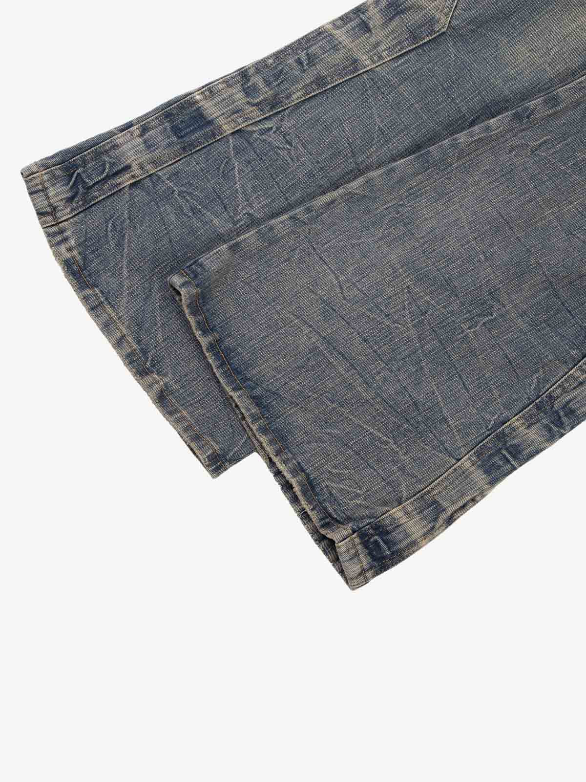 Stud Low-Rise Bootcut Jeans