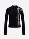 Vertical Letter Graphic Long Sleeve Tee