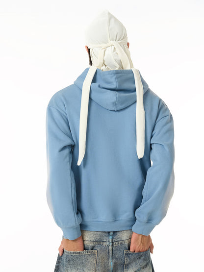SUPM Church Glass Pattern Hooded Sweatshirt 