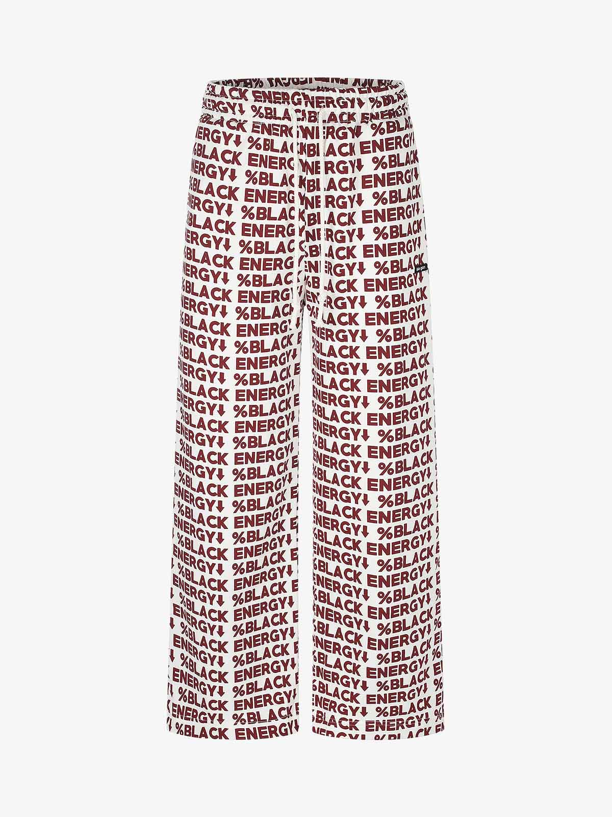 All-Over Letter Graphic Sweatpants