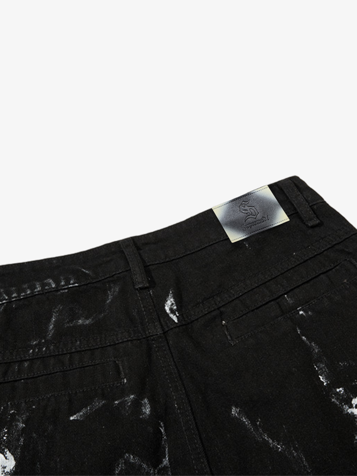 Deconstructed Layered Patchwork Cargo Pants 