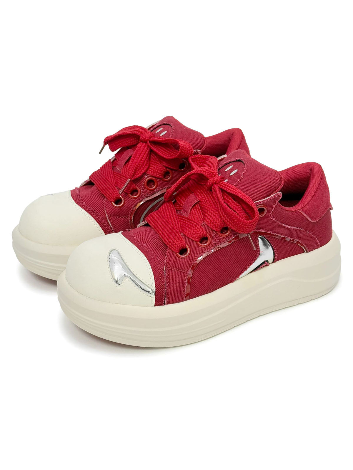 Street Deconstructed Split Whisker Sneakers 