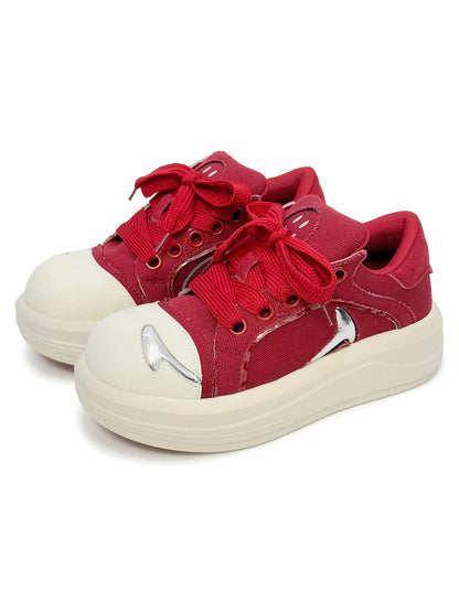 Street Deconstructed Split Whisker Sneakers 