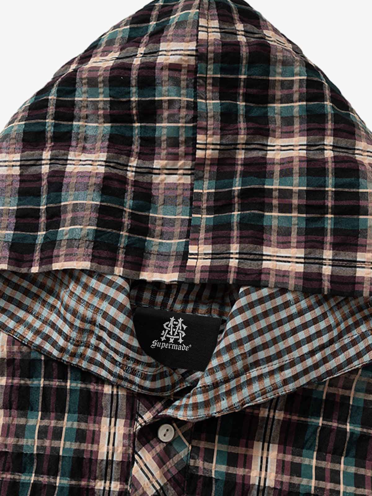 Classic Plaid Button-Up Shirt for Men - Perfect for Casual and Outdoor Adventures 