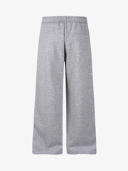 Abstract Line Graphic Wide-Leg Sweatpants
