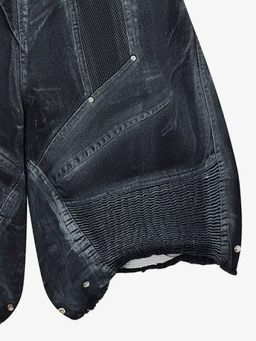 Double Waist Faux Layer Shorts