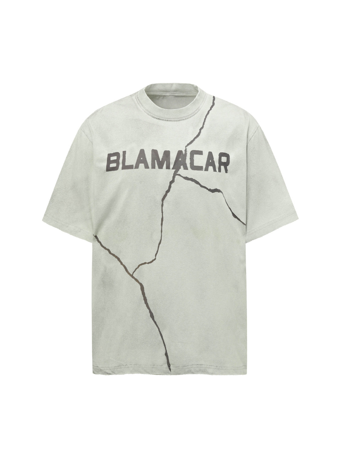 Washed Lightning Oversized T-Shirt 
