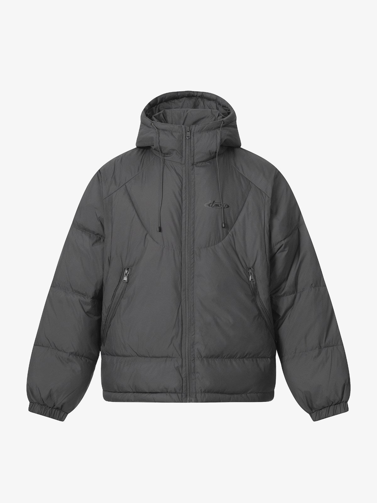 Lightweight Hooded Puffer Jacket for Winter and Fall - Essential Outdoor Wear with Adjustable Drawstring 