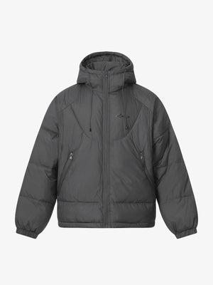 Lightweight Hooded Puffer Jacket for Winter and Fall - Essential Outdoor Wear with Adjustable Drawstring 