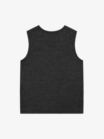 Ribbed Knit Long Sleeve T-Shirt – Soft Cotton Blend Base Layer