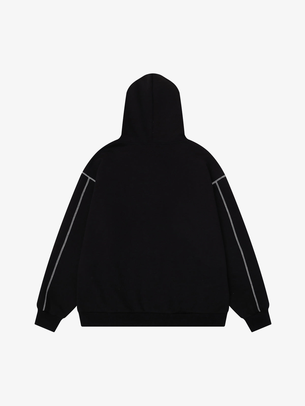 Logo Embroidered Zip Hoodie