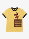 Camiseta ajustada con estampado de caballo rampante