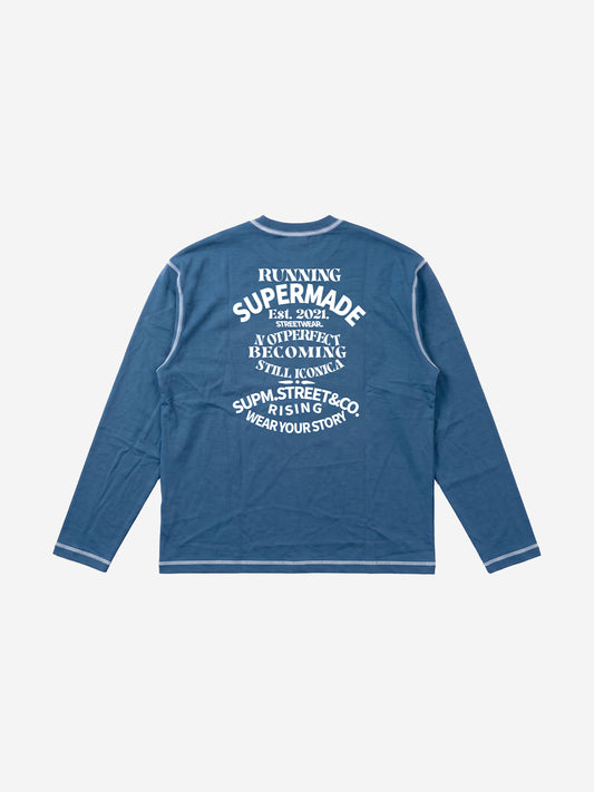 1997 Running Graphic Long Sleeve Tee