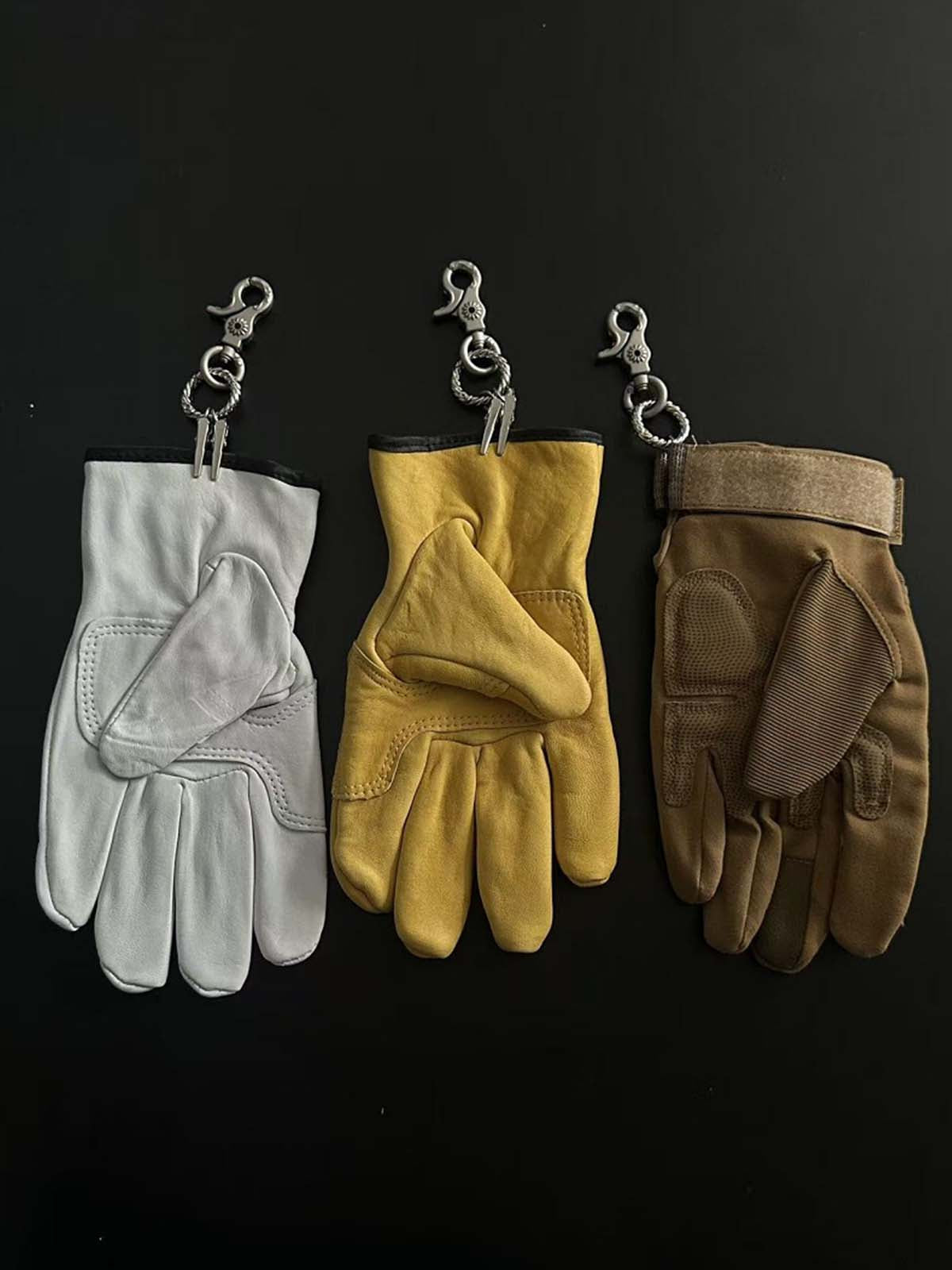 Vintage Glove Keychain Charm
