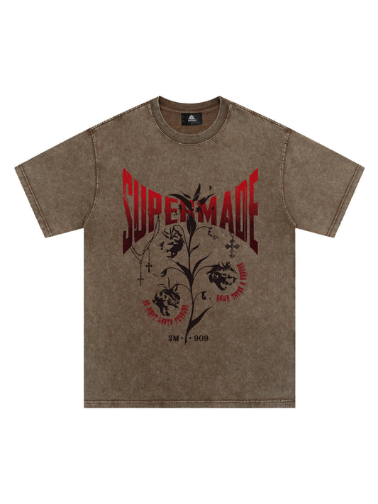 Original Graphic Gothic Angel T-Shirt 
