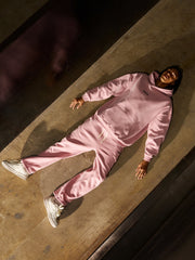 SUPM Pink Cloud Hoodie Set 