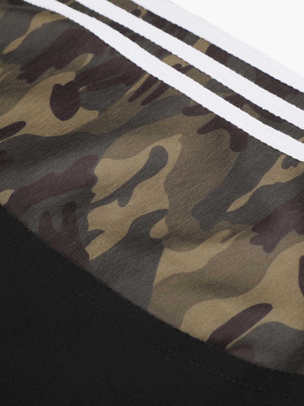 Camo Patchwork Baggy Sweatpants