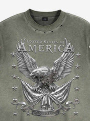 Vintage Freedom Eagle Sleeveless T-Shirt 