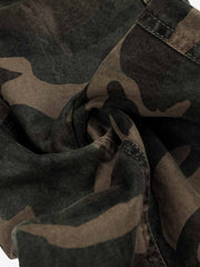 Camo Mesh Pocket Cargo Pants