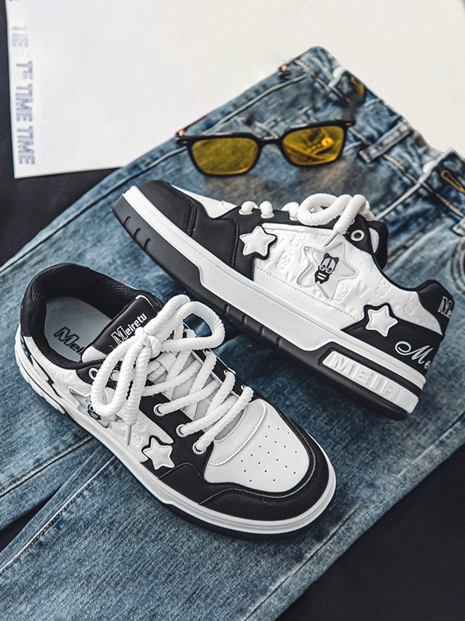 Star Chunky Retro Hip Hop Sneakers Thesupermade