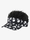 Totenkopf-Perückenkappe
