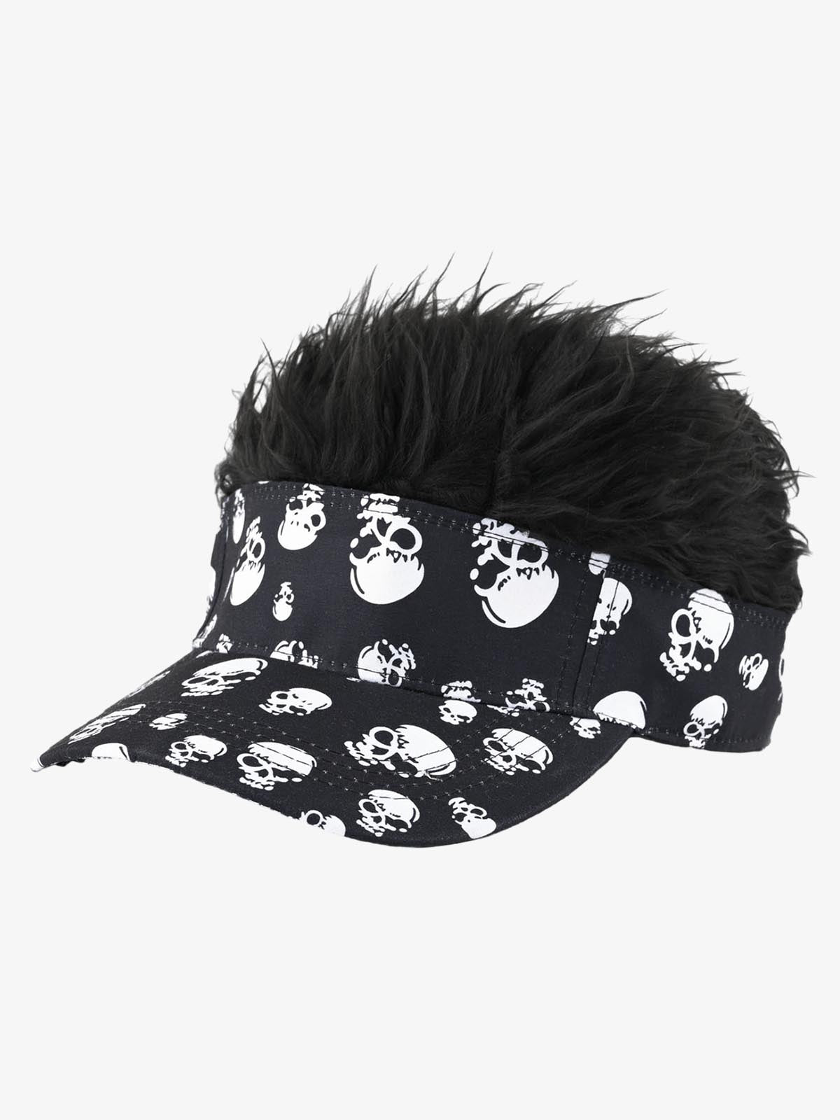 Totenkopf-Perückenkappe