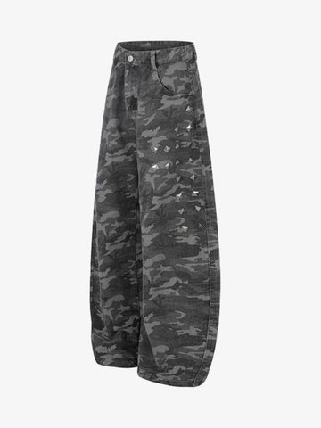 Jean camouflage cintré